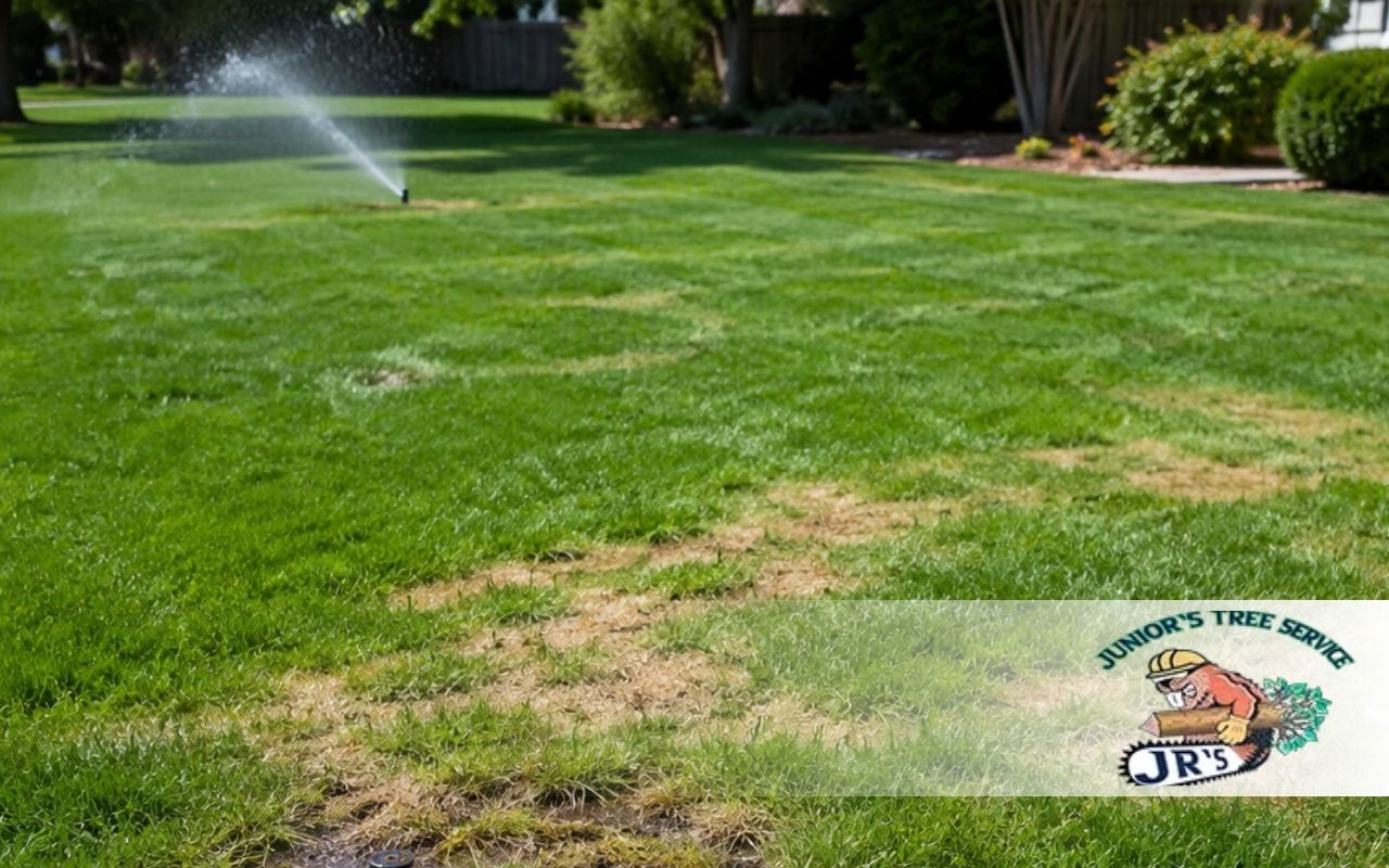 Fixing Irrigation Leaks Causing Lawn Dry Spots Easily