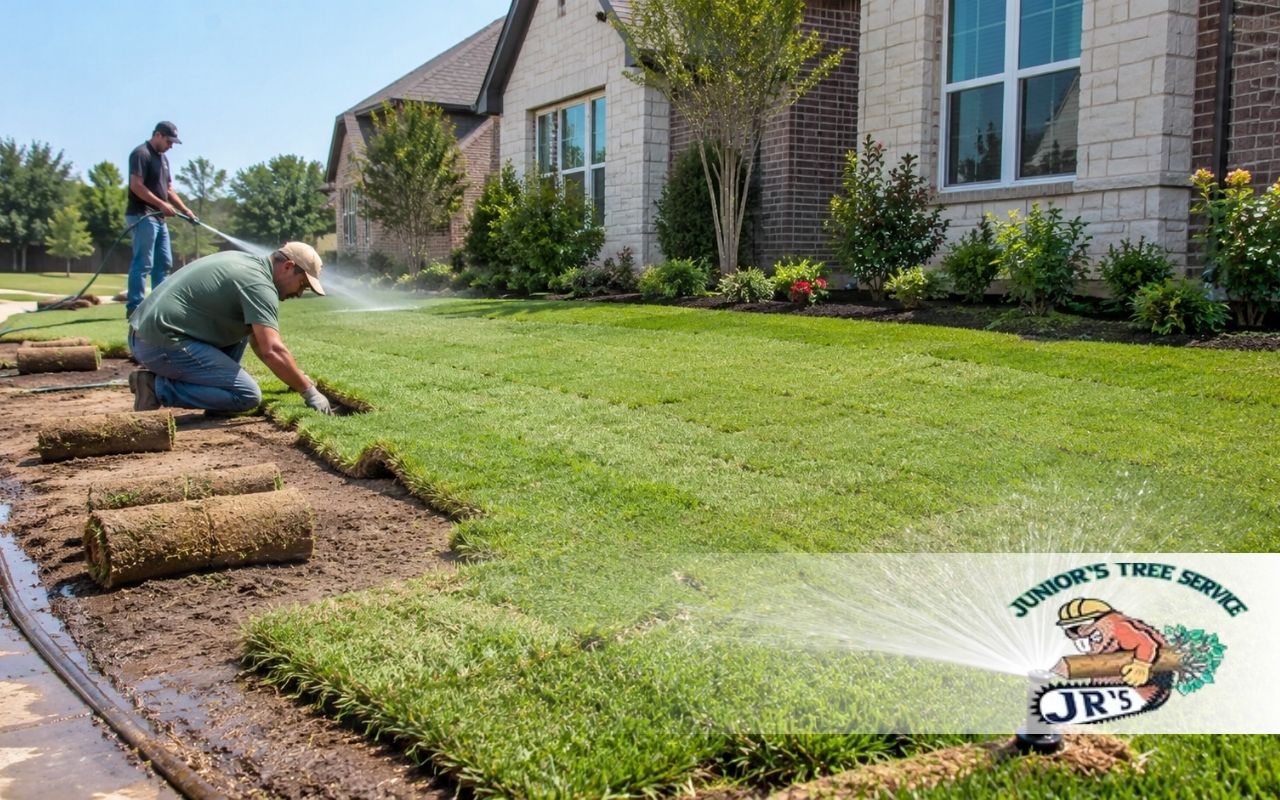 Smart Sod Installation Watering Plan in Coppell TX