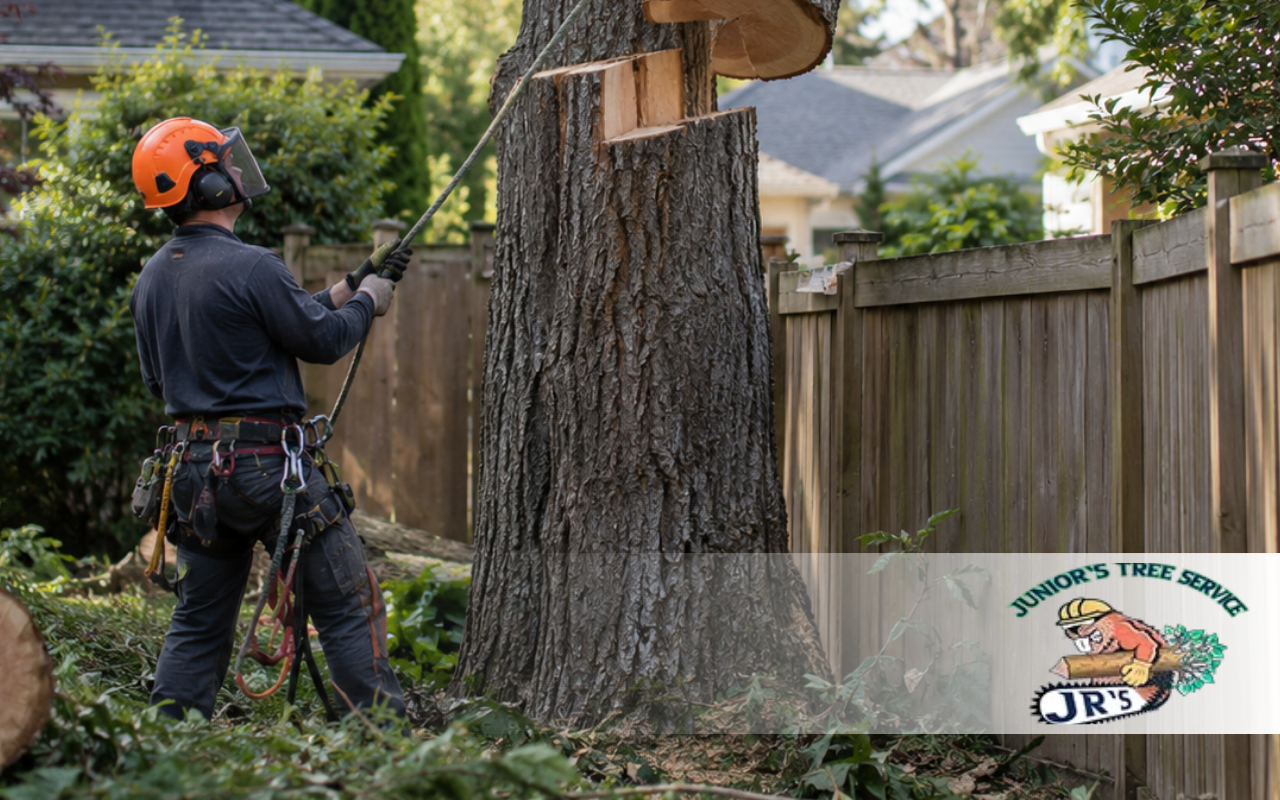 Tree Removal Near Property Lines With Safe Planning